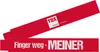 Meterstab 2 mtr. "Finger weg - MEINER" Produktbild-Vorschau 1
