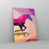 Bilder auf glas - Einteilig - Pferd Tiere Geometrie Diamant Produktbild-Vorschau 4