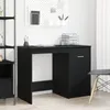 Schreibtisch Schwarz Eiche 100x50x76 cm Holzwerkstoff, Produktbild-Vorschau 1