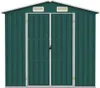 vidaXL Szopa ogrodowa zielona 205x129x183 cm stal Podgląd zdjęcia produktu 10