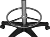 The base of a rolling stool with a foot ring. Produktbild-Vorschau