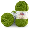 Himalaya Dolphin Baby Chenillegarn 100g/120m Grün – weich Produktbild-Vorschau 3
