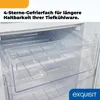 Exquisit Kühl-Gefrierkombination, 173 Liter, Standgerät, Produktbild-Vorschau 6