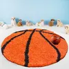 Carpetsale24 Hochflor Kinderteppich, Fußball Design Produktbild-Vorschau 2