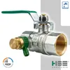 DVGW Kugelhahn für Trinkwasser 3/4" IG-IG mit langem Hebel Produktbild-Vorschau 3