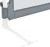 vidaXL Chránič postele pro batolata Grey 180x42 cm Náhled obrázku produktu 6