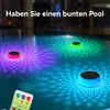 Pool-Dosierschwimmer mit Solar-LED 7 Farben, bis zu 4 Produktbild-Vorschau 5