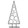 Kerstdecoratie kerstboom 90 cm metaal zwart Productafbeelding-voorbeeld 3