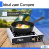 ZMC Edelstahl Campingkocher 1 Flammig Outdoor Gaskocher Produktbild-Vorschau 8
