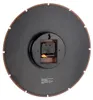 The back of a wall clock is shown, with the internal mechanism visible. Produktbild-Vorschau