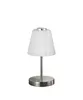 LED Tischleuchte QUEEN Metall 4-fach Touch Dimmer Silber Produktbild-Vorschau 2