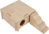 Maisonnette en bois pour hamster – cachette naturelle avec Voir les images du produit 6
