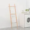 vidaXL Drabinka na ręczniki 170 cm z litego drewna Podgląd zdjęcia produktu 2