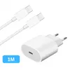 USB-C Schnellladegerät 20W mit 1m USB-C Schnellladekabel – Produktbild-Vorschau 1