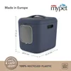 Rotho Katzentoilette mit Haube Bea XL – 61,4 x 49,5 x 57,3 Produktbild-Vorschau 7