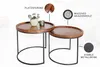 Beistelltisch 55cm Holz Design Tisch Modern Wohnzimmer Produktbild-Vorschau 11