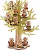 Baum für Eulenkinder (24cm) von Drechslerei Kuhnert Produktbild-Vorschau 5