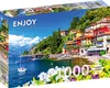 Puzzle 1000 elementów Enjoy – Jezioro Como, Włochy Podgląd zdjęcia produktu 1