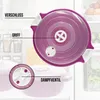 2 Stück Set Mikrowellenschüssel mit Deckel und Dampfventil Produktbild-Vorschau 4
