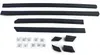 4x listwy boczne drzwi zestaw LEWA + PRAWA + ZACISKI do VW Podgląd zdjęcia produktu 3