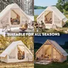 Tente de camping gonflable pour 2 à 8 personnes, en tissu Voir les images du produit 7
