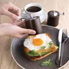 Olympia Salz- und Pfeffermühlenset dunkles Holz 8cm Produktbild-Vorschau 2