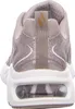 The back view of a beige Skechers sneaker. Voir les images du produit