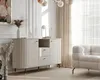 IDOHOME-Geriffelte Kommode SENTO 190 cm mit 3 Schubladen 2 Produktbild-Vorschau 5