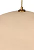 Opviq, Elegante Pendelleuchte aus Metall, Gold und Creme, Produktbild-Vorschau 4