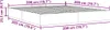 vidaXL Ottoman-bed zonder matras, wit, 200x200 cm, Productafbeelding-voorbeeld 8