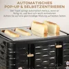 HOMCOM Wasserkocher Toaster Set mit 1,7L Wasserkocher 4 Produktbild-Vorschau 6