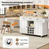 Kuchynský ostrov Flieks s výsuvnou pracovnou doskou, Náhľad obrázku produktu 8