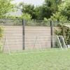 vidaXL Klatka dla kurczaków srebrna 400x105x91 cm Stal Podgląd zdjęcia produktu 2