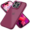 Custodia ibrida per iPhone 15 Pro Frosted Case Bordo Anteprima dell’immagine prodotto 1