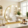 Lustro do makijażu złote make-up 60cm 10 LED barwa światła Podgląd zdjęcia produktu 1