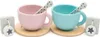 Set da tè in legno Montessori Baby Mix per bambini Anteprima dell’immagine prodotto 3