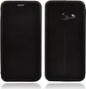 Two views of a black smartphone case, one showing the front and the other showing the back with the camera cutout. Produktbild-Vorschau