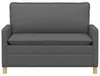vidaXL Sofá, color gris oscuro, 126 x 81 x 87,5 cm, Vista previa de la imagen del producto 3