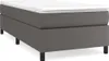 vidaXL Boxspringbett Grau 90x190 cm Kunstleder -  Betten & Produktbild-Vorschau 15