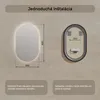 Kúpeľňové zrkadlo 50x80 cm - Vertikálne s LED osvetlením - Náhľad obrázku produktu 7
