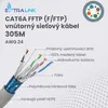 Extralink CAT6A F/FTP sieťový kábel 305 m medený 10 Gb/s Náhľad obrázku produktu 7