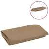 vidaXL Housse de rechange pour parasol Taupe 350 cm Voir les images du produit 8