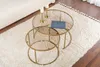 Skye Decor, Aurum - 80, 60 - Gold, Bronze, Couchtisch-Set, Produktbild-Vorschau 4