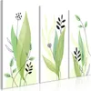 Italienischer Leinwand Leinwandbild - Green Day (3 Parts) Produktbild-Vorschau 1