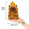 Capybara Kuscheltier 20 cm mit Orange – Niedliches Capybara Produktbild-Vorschau 2