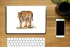 MuchoWow® Laptop Aufkleber Sticker Cover Tiger - Gras - Produktbild-Vorschau 2