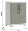 Armoire basse en résine cadenassable à 2 portes Linear Wood Voir les images du produit 7