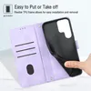 Hülle für Samsung Galaxy S23 Ultra Prägung Flip Leder Produktbild-Vorschau 7