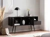 FineBuy Sideboard 140x75x40 cm Commode noire Voir les images du produit 7