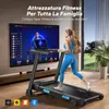 Opklapbare elektrische loopband – 2,5 PK, tot 12 km/u, Productafbeelding-voorbeeld 10